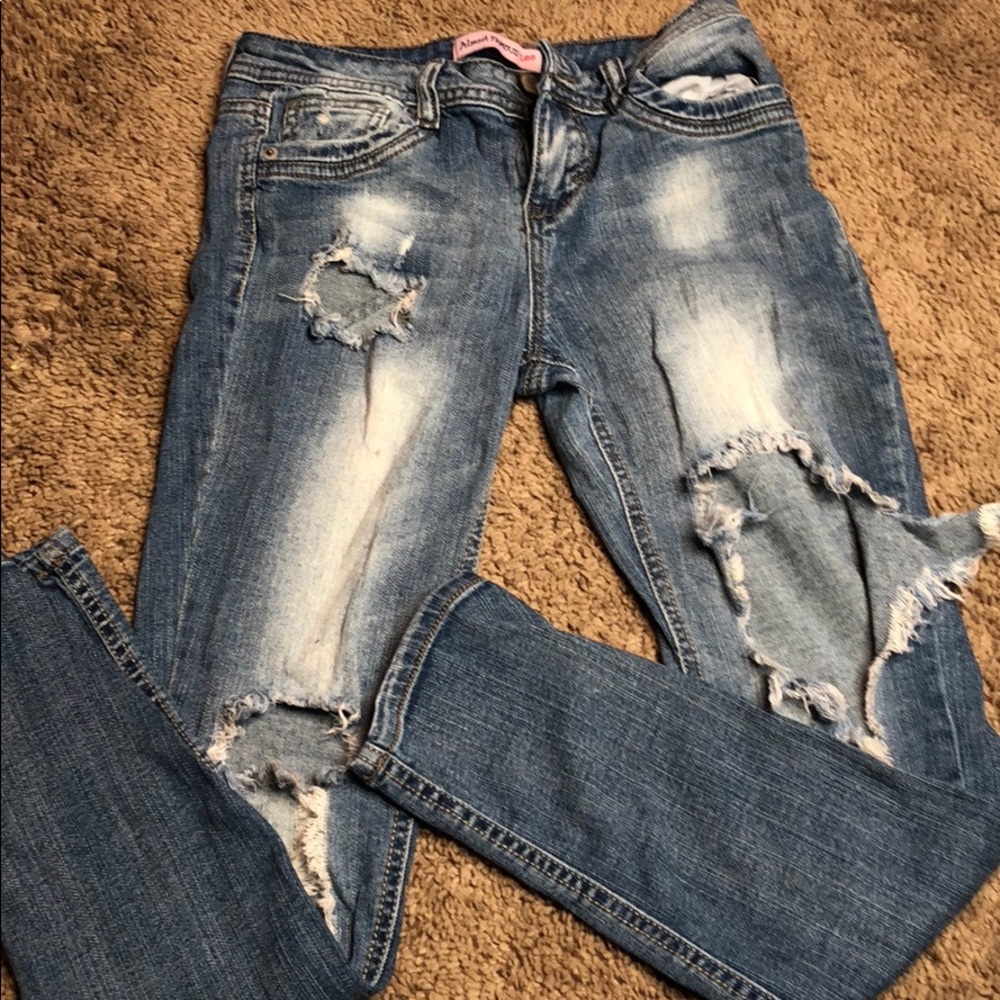 Ripped jeans